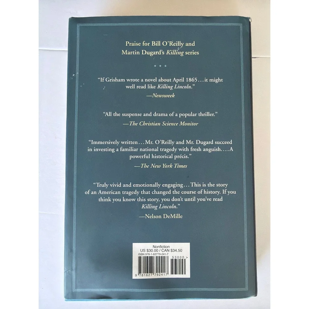 Killing Reagan Bill O'Reilly Martin Dugard Hardcover History Nonfiction Book